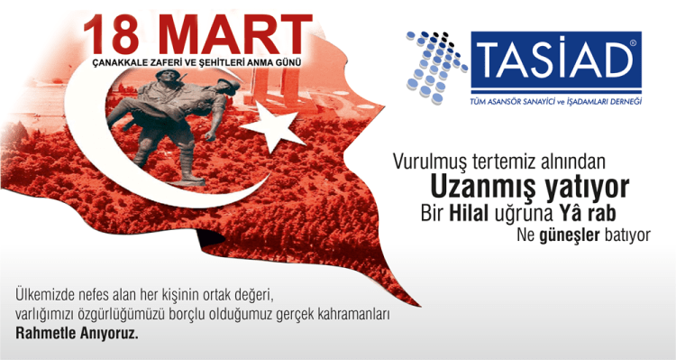 18 MART 1915 ÇANAKKALE ŞEHİTLERİMİZİ RAHMET VE SATGIYLA ANIYORUZ.