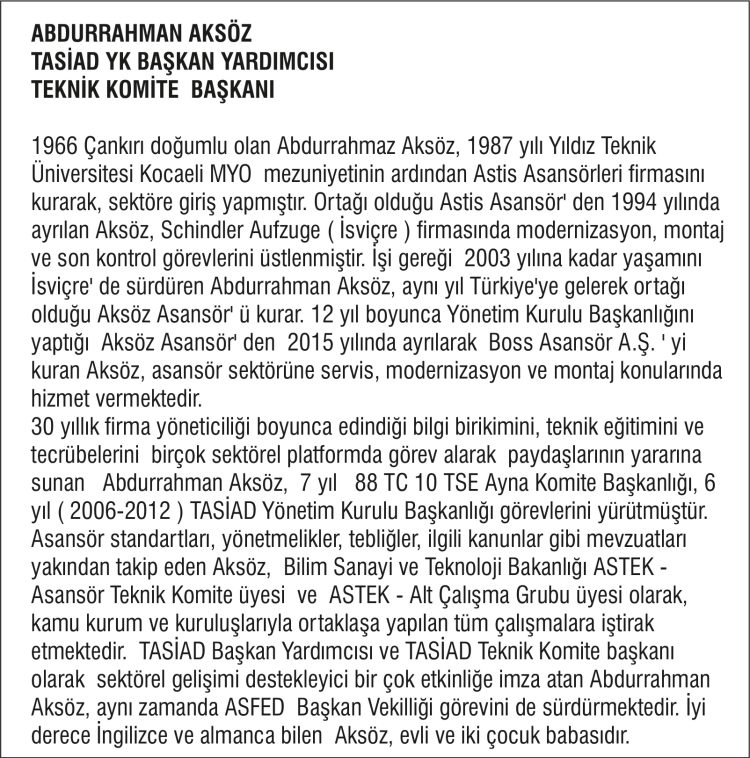 TASİAD YÖNETİM KURULU