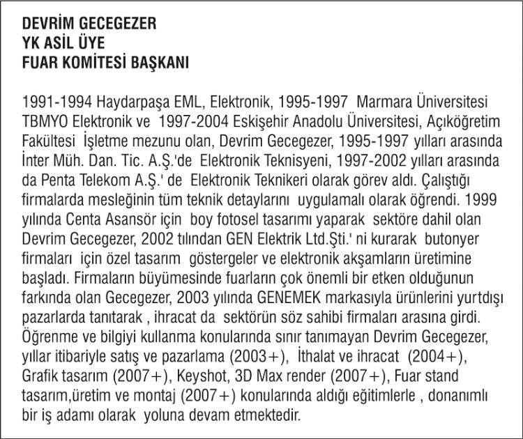 TASİAD YÖNETİM KURULU