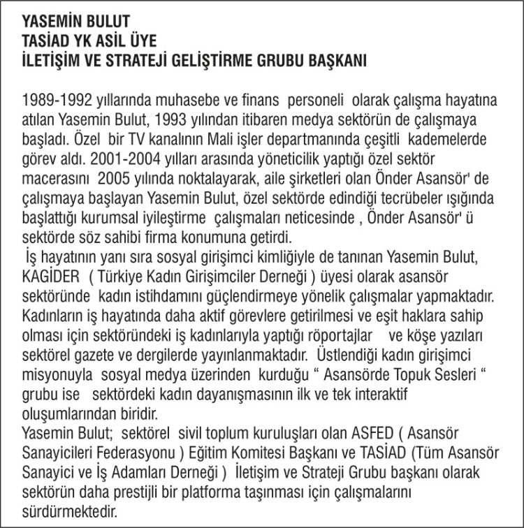 TASİAD YÖNETİM KURULU
