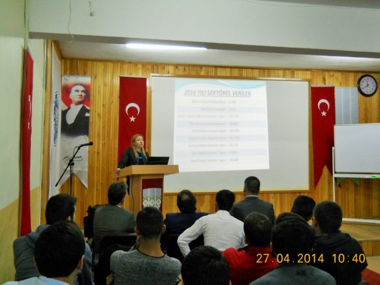 Seminerlerde Öğrencilerle Buluştuk