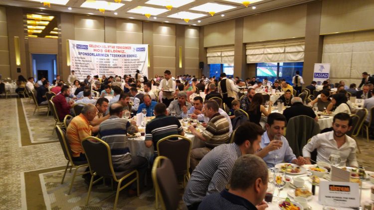 TASİAD GELENEKSEL İFTAR YEMEĞİ HİLTON’DA YAPILDI.