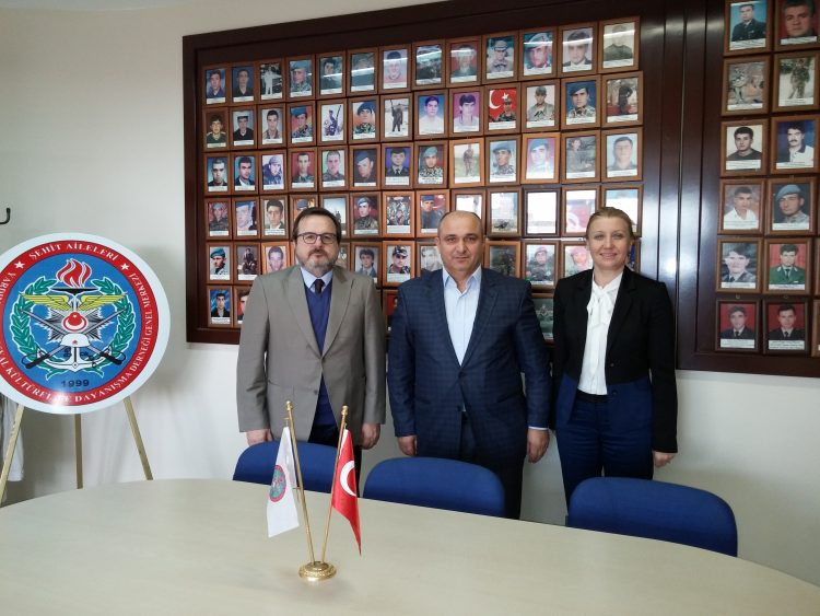 ŞEHİT AİLELERİNE BAĞIŞIMIZI GERÇEKLEŞTİRDİK.