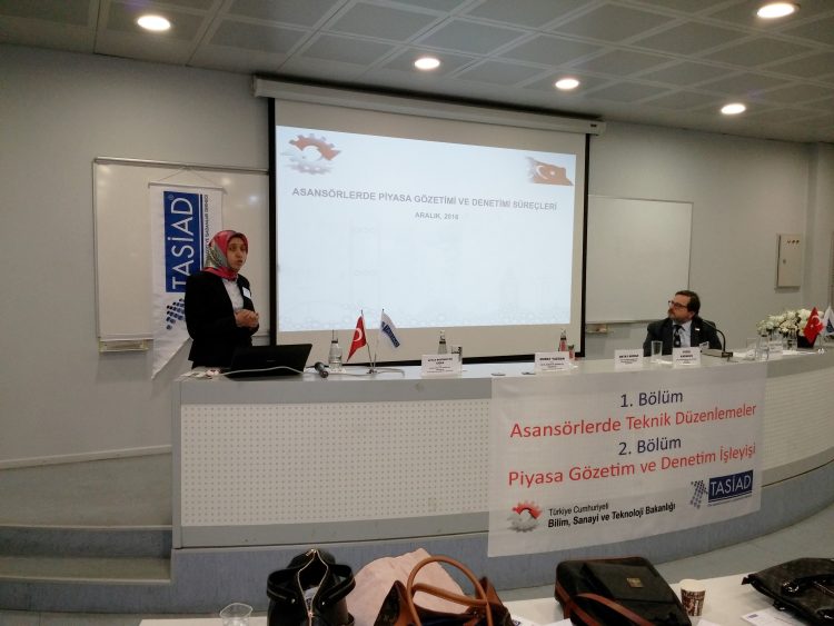 ASANSÖRLERDE TEKNİK DÜZENLEMELER SEMİNERİMİZ YAPILDI…