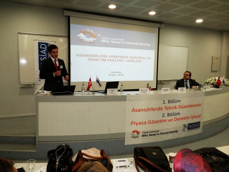 ASANSÖRLERDE TEKNİK DÜZENLEMELER SEMİNERİMİZ YAPILDI…