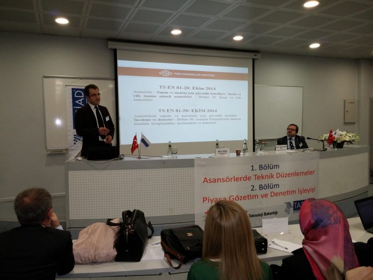 ASANSÖRLERDE TEKNİK DÜZENLEMELER SEMİNERİMİZ YAPILDI…