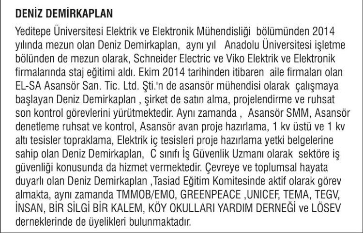 TASİAD YÖNETİM KURULU