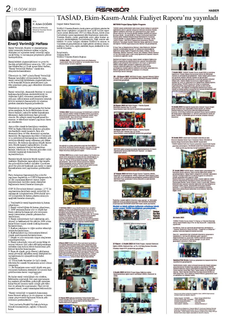 Tek Gündem Asansör