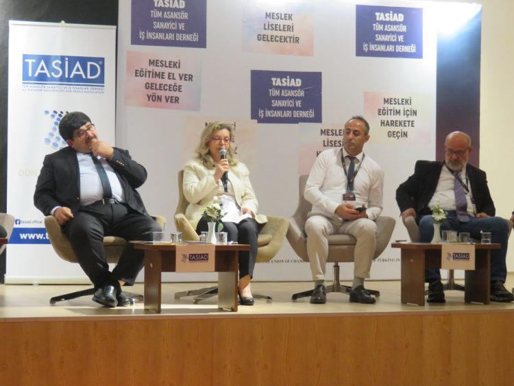 Asansör Sektöründe Mesleki Eğitime Farkindalık ve Sürdürülebilir Kalkınmada Mesleki Eğitiminin Önemi Paneli