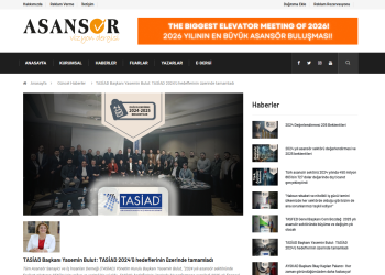 Asansör Vizyon Dergisi – Şubat Sayısı